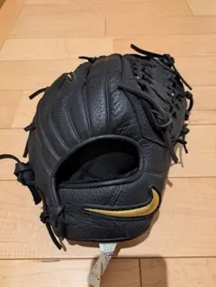 NIKE 軟式 グローブ ブラック×ブラウン 型付済み 即使用可 clipper