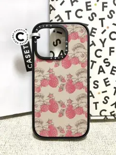 【iPhone16proケース】CASETiFY ラズベリー MagSafe対応