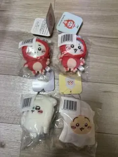 ちいかわ たこイカくじ D賞 ちいかわ ハチワレ モモンガ うさぎ 4種