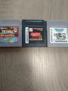 ゲームボ−イ カセット　テトリスプラス・遊戯王・ドラゴンクエストモンスターズ