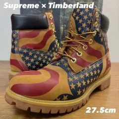 supreme timberland シュプリーム 星条旗　アメリカ usaのサムネイル
