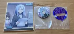 プロセカ ニーゴ 宵崎奏 ミニ色紙、缶バッジ&ケース 2点セット