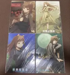 狼と香辛料 下敷き 4枚セット