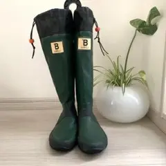 WBSJ 野鳥協会製 レインブーツ【天然ゴム・防滑・アウトドア用】 SSサイズ