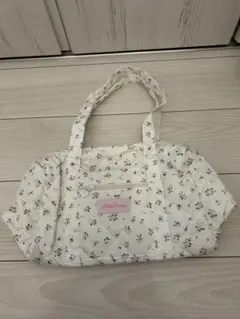LeteBloew 花柄 キルティング トートバッグ