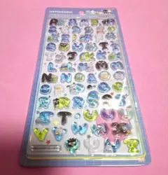 【正規品】ボンボンドロップシールサンリオ　もじ　はぴだんぶい