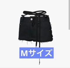 THEREDTHREAD corded script skirt mini m - メルカリ