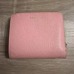 kate spade ピンク 二つ折り財布