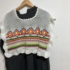 お値下げしました カラフルニットベスト