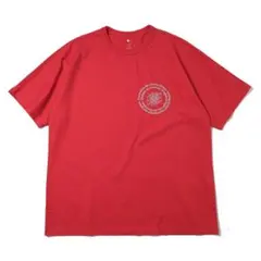 レア 90s hume modern ロゴプリントTシャツ 建築 家具 M 赤 - メルカリ