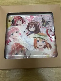 未使用品　映画　五等分の花嫁　アクリル置時計　一花　二乃　三玖　四葉　五月