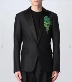 美品　ディースクエアード（DSQUARED2）ロンドンブレザー　黒　size48のサムネイル