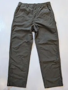 ユニクロ ペインターパンツ オリーブグリーン M ②