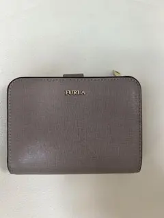 h*a様 FURLA グレー 二つ折り財布