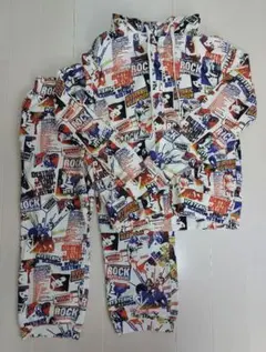 ヒステリックグラマー　パーカー　パンツ　セットアップ　上下　総柄　七分丈　M