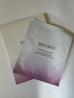 DECORTÉ WHITEOLOGIST シートマスク 125ml １枚入り