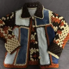 ニット　ジャケット