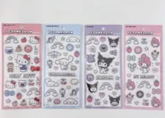 ペタメロウステッカーズ　キティ　クロミ　マイメロディ　シナモロール