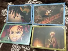 鬼滅の刃 ポストカードコレクション 無限城 冨岡義勇 竈門炭治郎 我妻善逸 嘴平