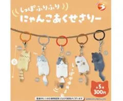 しっぽふりふりにゃんこあくせさりー　コンプリート　めじるしアクセサリー