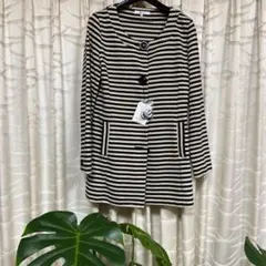 ブラック ノーカラージャケット