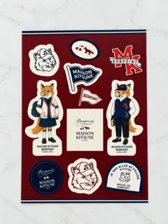 26fw maison kitsune bonpoint ステッカー