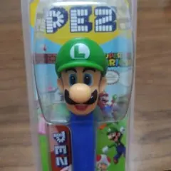 新品未開封　清涼菓子付き ルイージ PEZディスペンサーのサムネイル