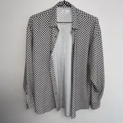 tk. TAKEO KIKUCHI タケオキクチ ドット柄 長袖シャツ M