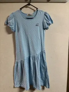 moo non non 水玉模様 ワンピース 150