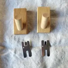 MUJI 無印良品 木製フック オーク