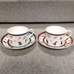 HOYA　カップ・ソーサー2個セット