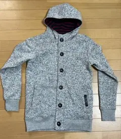 フード付きグレージャケット