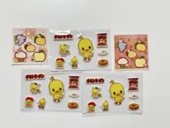 【レア】チキンラーメン　ひよこちゃん　チキラーズ　ぷくぷくシール
