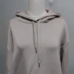 niko and… ベージュ フード付きオーバーサイズパーカー