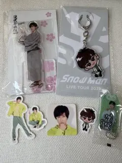 Snow Man 阿部亮平 アクリルスタンド キーホルダーセット