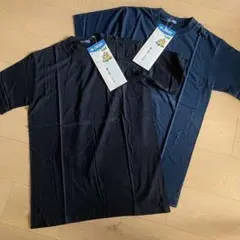作業用 Tシャツ　ブラック　ネイビー