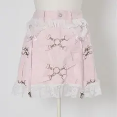 AVENCHUMU Garter&Harness lace mini skirt