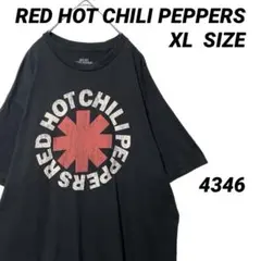 レッチリ Tシャツ 半袖 バンドT レッドホットチリペッパーズ ロゴ 黒 XLのサムネイル