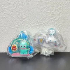 サンリオ　パッケージチャーム　シナモン　ハンギョドン