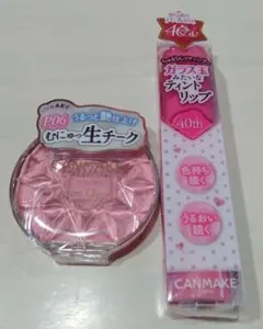 CANMAKE♡クリームチークP06♡グラスティントシロップ40th