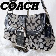 COACH コーチ ソーホー ブラック シグネチャー F15203 キャンバス