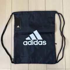 新品未使用　adidas アディダス ジムサック　バッグ 黒 新品タグ付き