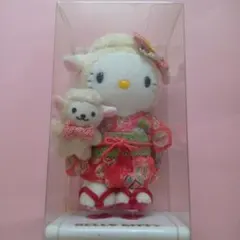 ハローキティ 和服 ぬいぐるみ激レアHELLOKITTYサンリオ
