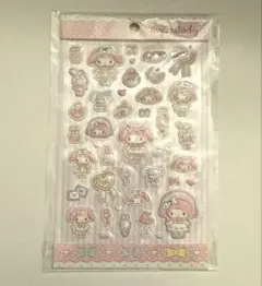 【C-1】マイメロディ おめかしデザインシリーズ デコシール ぷくぷく 2014