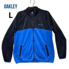 OAKLEY ジャケット L 青/黒 美品