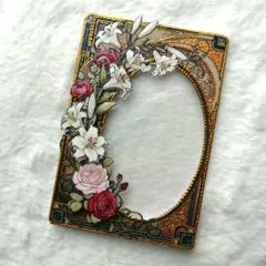 トレカケース　硬質カードケース アールデコ風③ #みなみの島