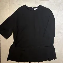 美品　エンフォルド　バイカラー プリーツ 半袖 トップス 美品 エンフォルド バイカラー プリーツ 半袖 トップス - メルカリ