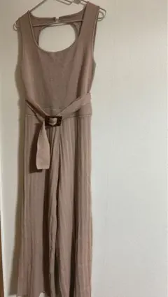 1115.8 RESEXXYバックオープンニットコンビネゾン オールインワン