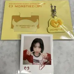 アヒョン ポラロイド FC継続特典 ベビーモンスターメンバーズカード チャーム