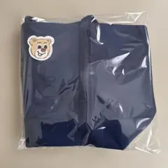 フェイラー ワッペントートバッグ 新品 オールドテディ ネイビー　LL